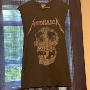 Metallica Sleeveless Graphic T